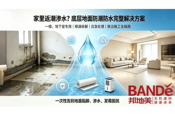 家里返潮渗水？根源+解决方案全解析，告别“潮”烦困扰之二：地面渗透：底层住户的“噩梦”